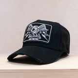 Von Dutch Square Patch Trucker Black