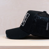 Von Dutch Square Patch Trucker Black