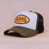 Von Dutch Worn-out Logo Trucker Green