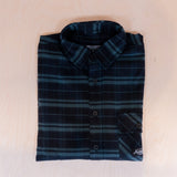 Sqrtn TGN Patch Flanell Shirt Petrol