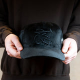 Ca'put Dude Logo Velvet Cap Black