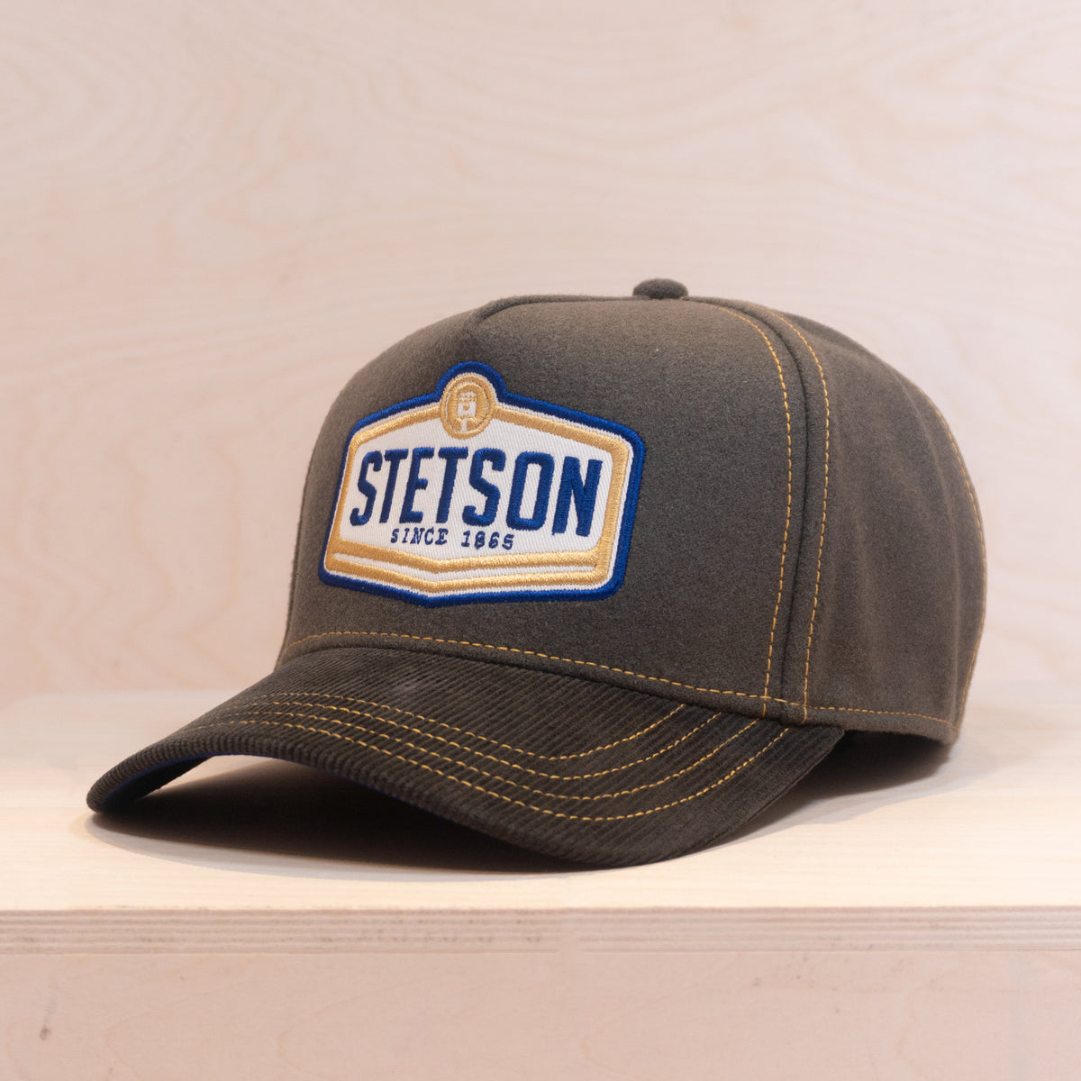 Stetson Piston Wool B-Frame Cap Olive