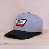 Brixton Linwood C MP Snapback Heather Grey/Black