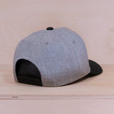 Brixton Linwood C MP Snapback Heather Grey/Black