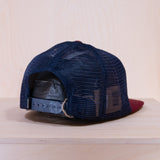 Lemmel Kokkaffekepsen Trucker White/Red/Blue
