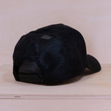 New Era Heritage Trucker Cap Black