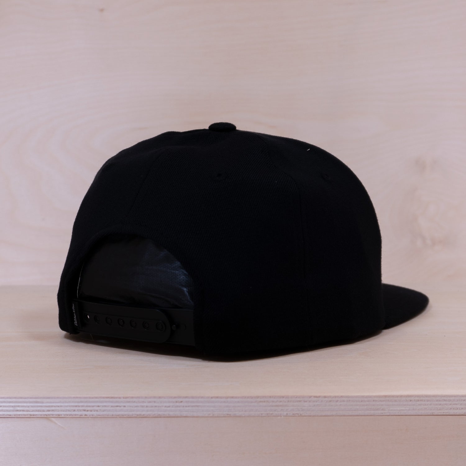 P&P Blank Snapback Cap Black