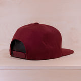 P&P Snapback Cap Maroon