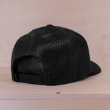 P&P Hooked Trucker Cap Black