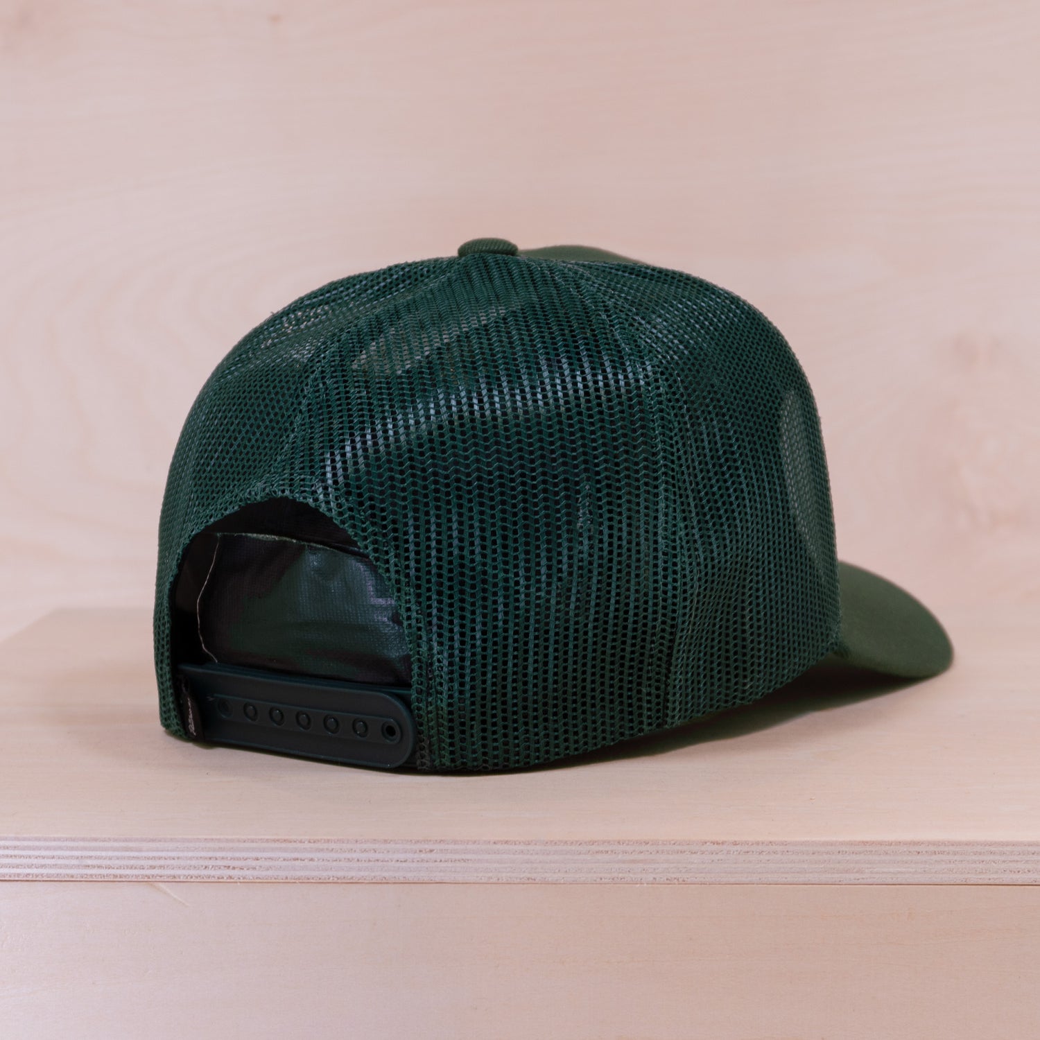 P&P Blank Hooked Trucker Cap Olive