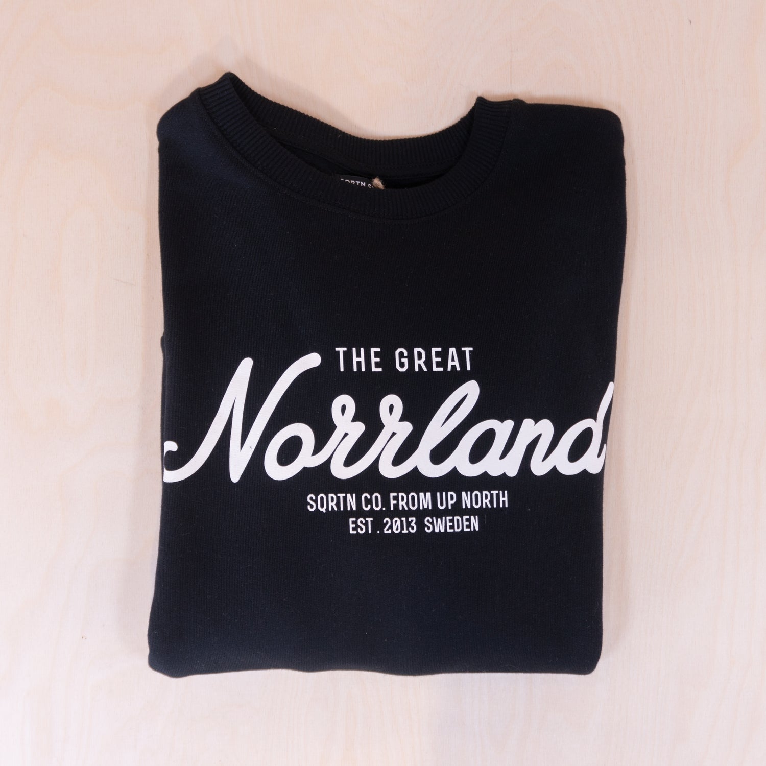 Sqrtn Great Norrland Crewneck Black