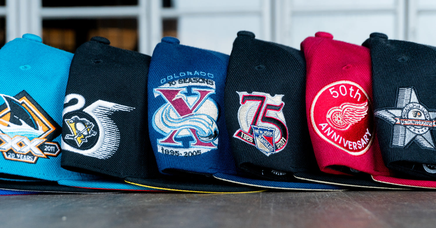 Upptäck Mitchell and Ness snapbacks och beanies hos Patches & Pins - ledande inom svensk streetwear.