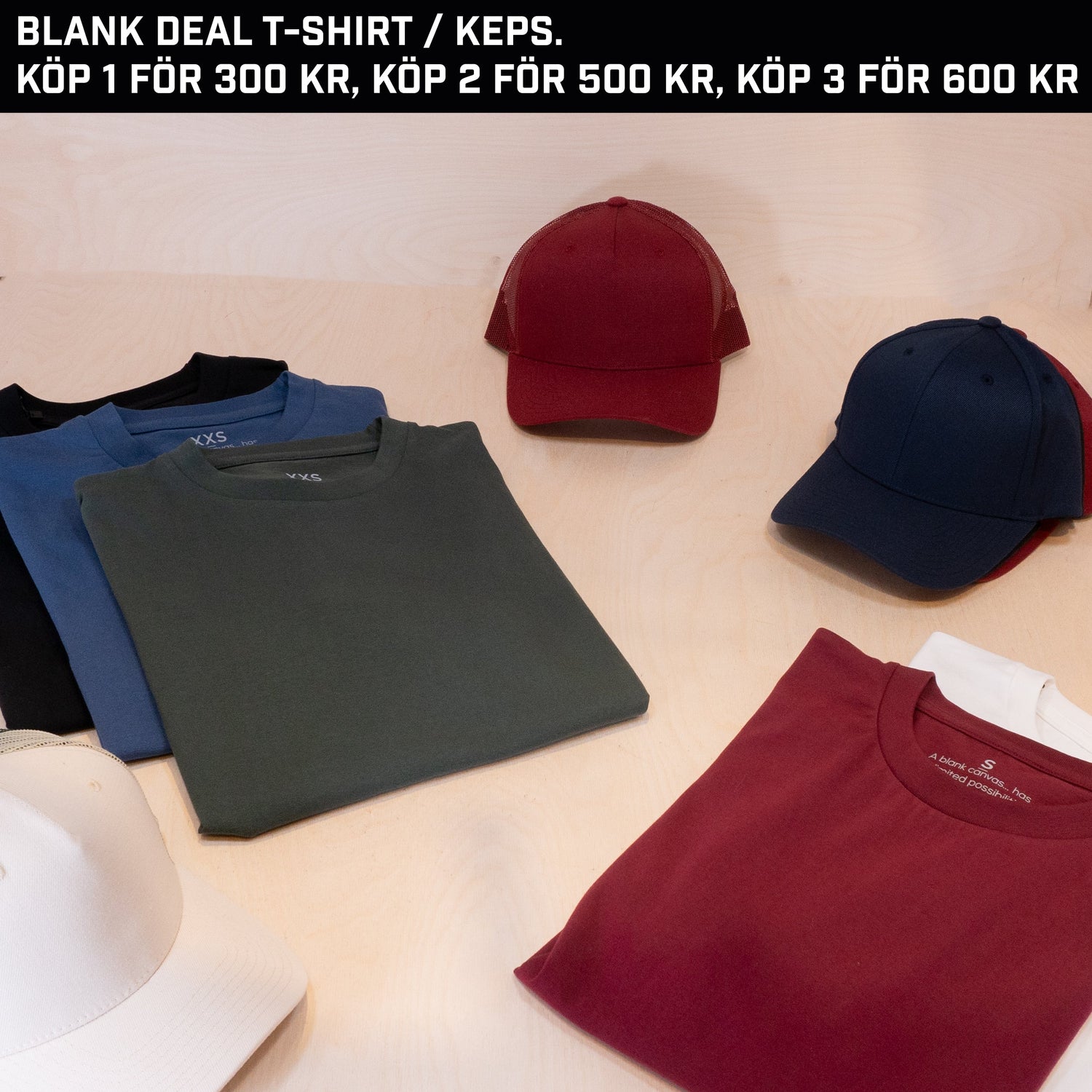 Blank kepsar