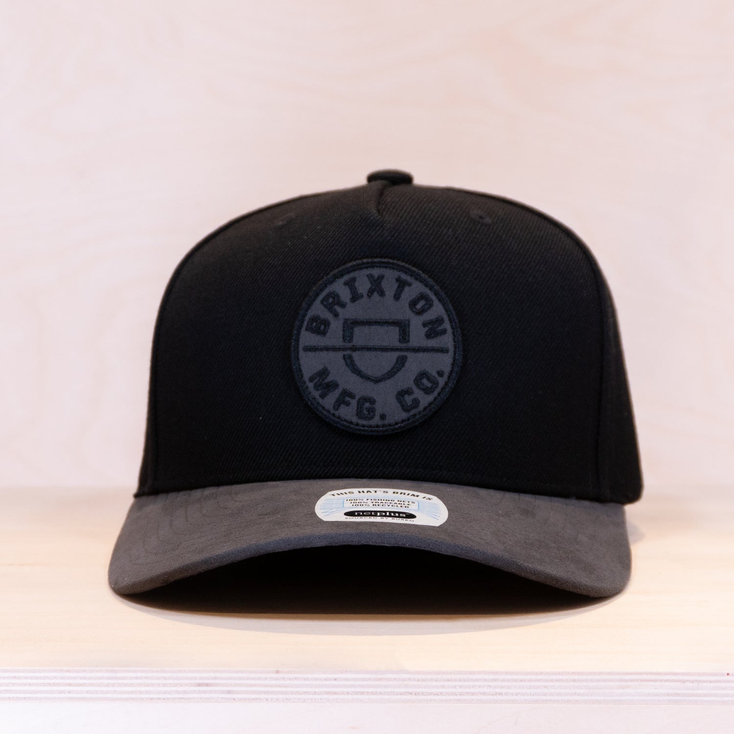 Brixton Crest C MP Snapback Grey/Black