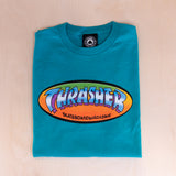 Thrasher Ninety Five By Spank Tee Jade Dome