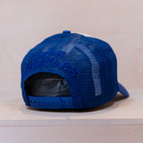 New Era Ice Cream Graphic Blue A-Frame Trucker Cap