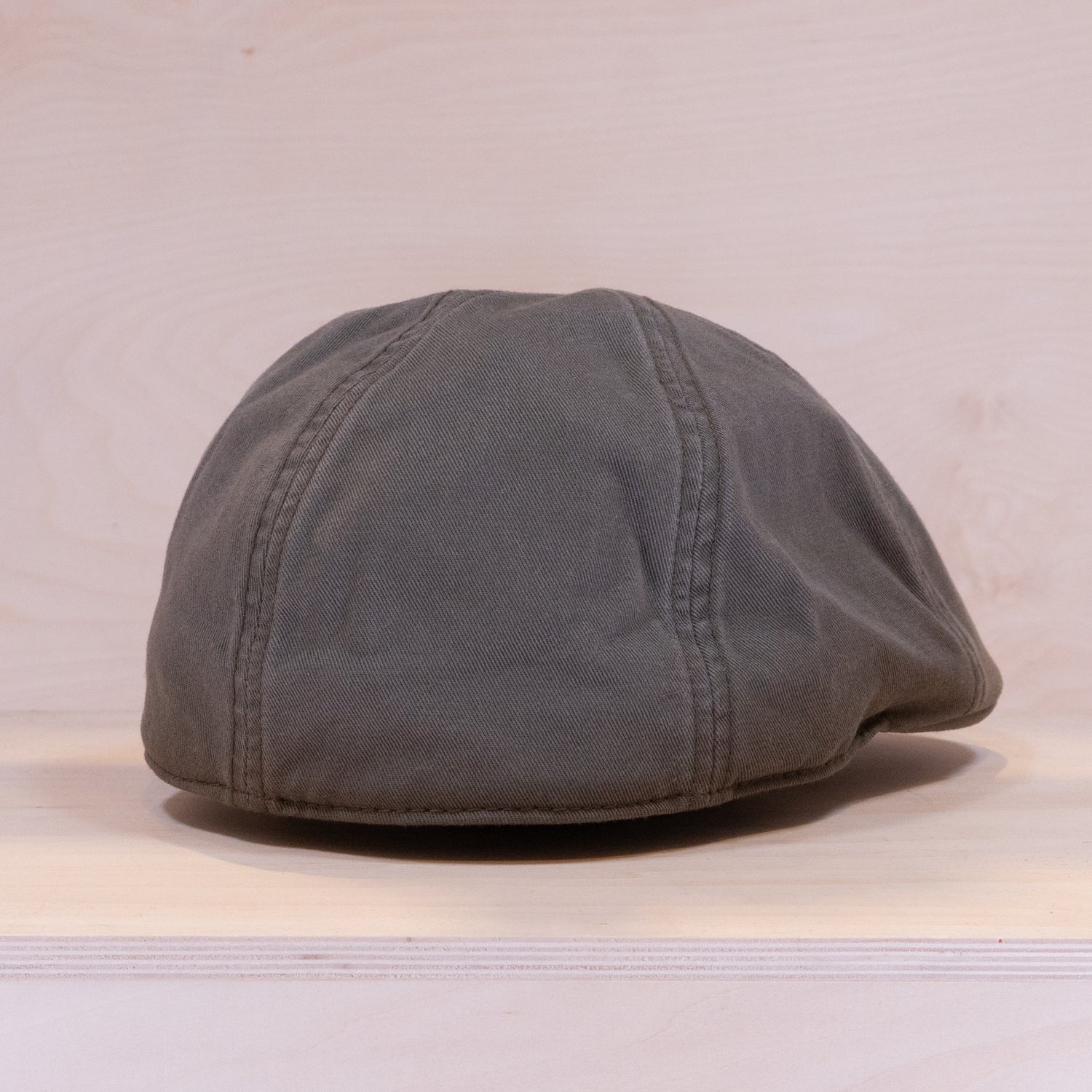 Stetson Texas Cotton Flat Cap Dark Beige