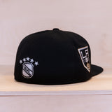 Mitchell & Ness Vintage Fitted LA Kings Black