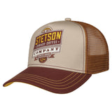Stetson Barista Company Trucker Cap Brown/Beige