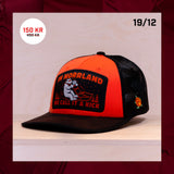 Sqrtn Bear Low Trucker Cap Black