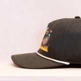 American Needle Miller High Life Canvas Cap Army Green