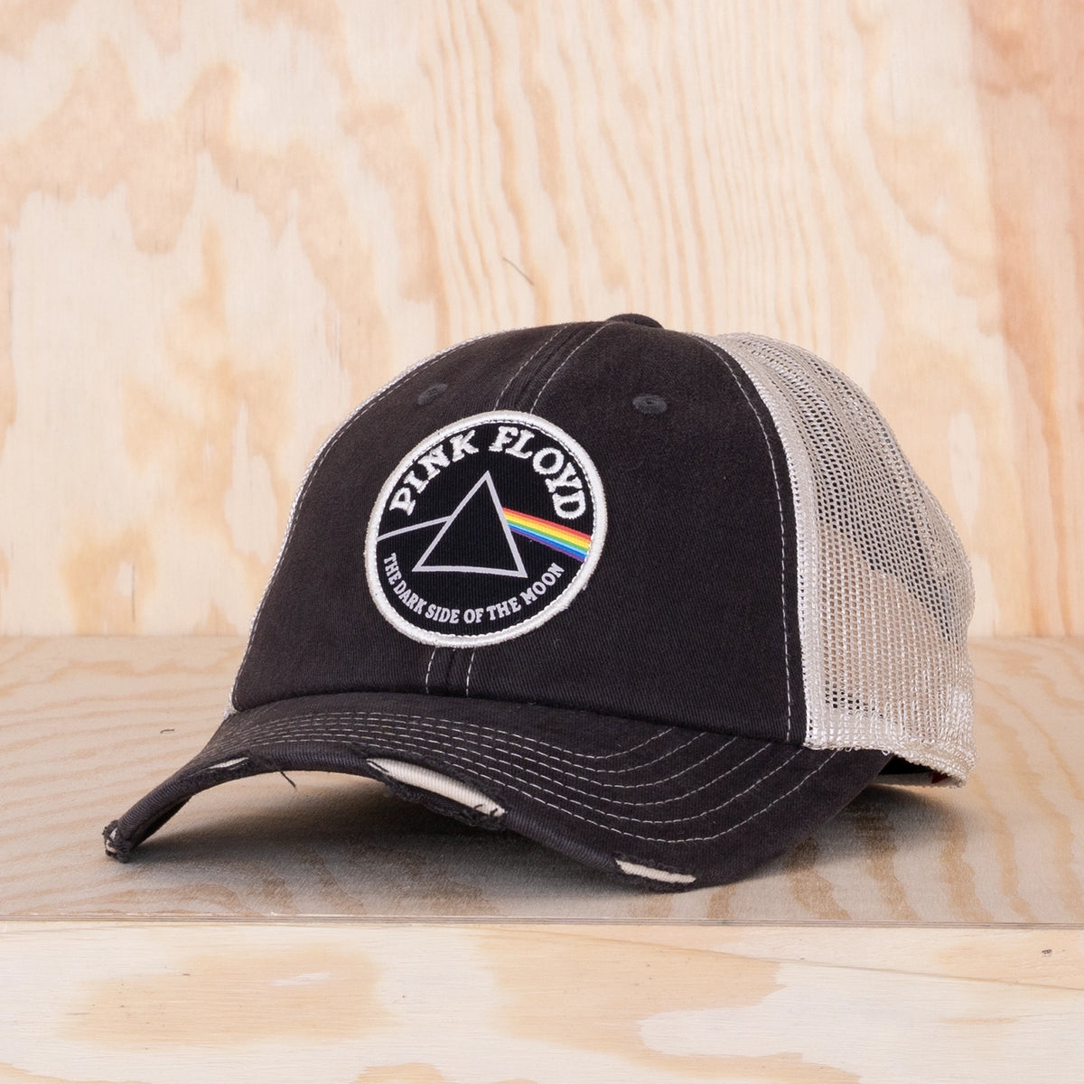 American Needle Pink Floyd Orville Trucker Cap Stone/Black