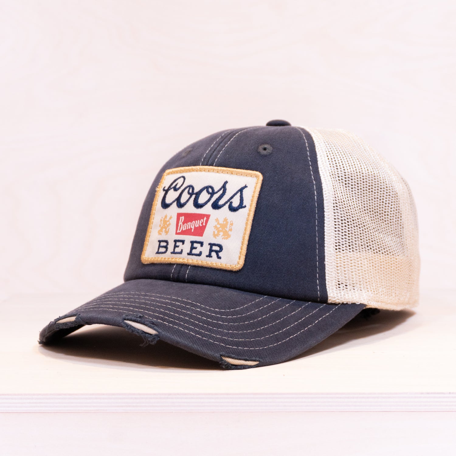 American Needle Coors Orville Trucker Cap Stone/Navy