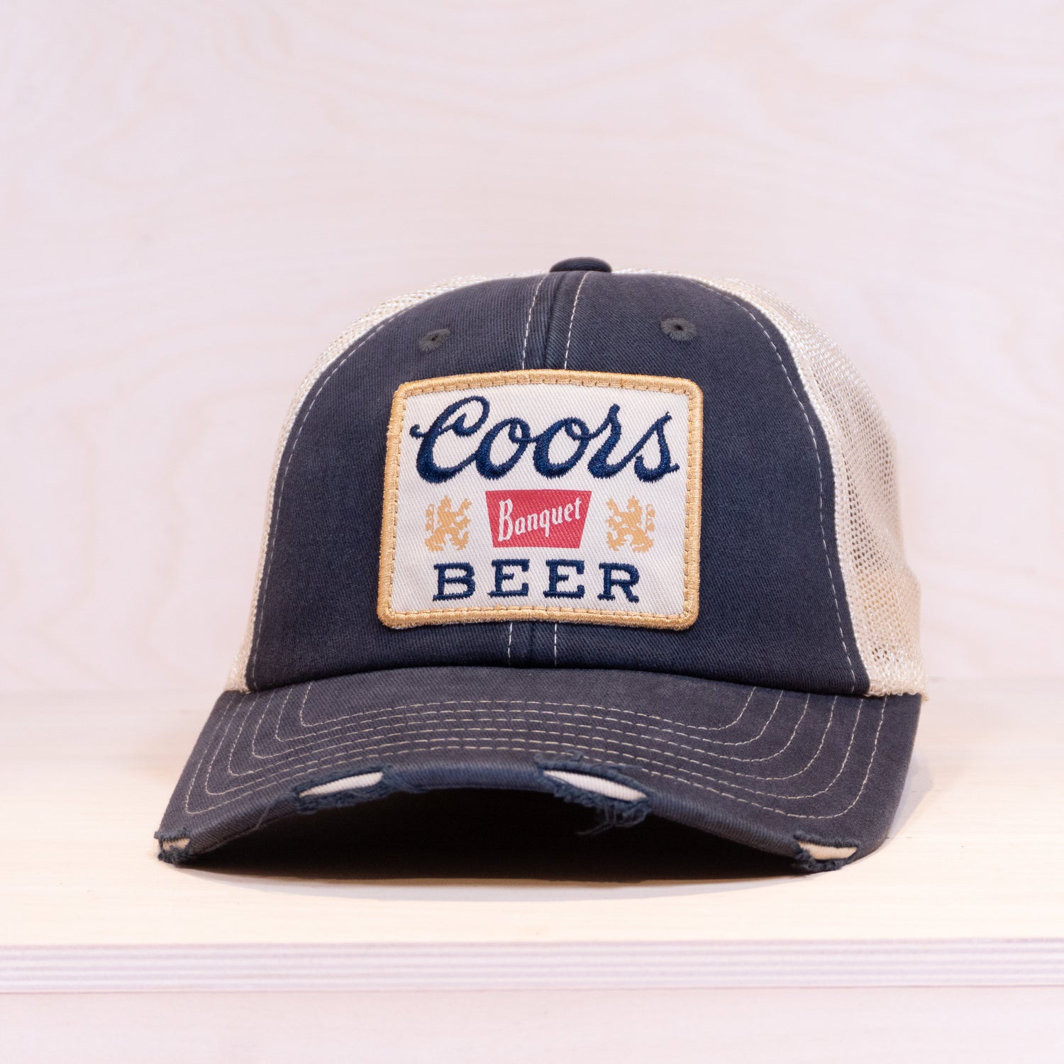 American Needle Coors Orville Trucker Cap Stone/Navy
