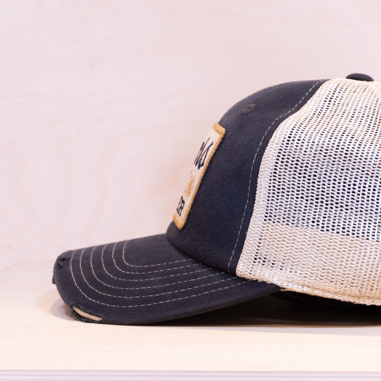 American Needle Coors Orville Trucker Cap Stone/Navy