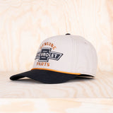 American Needle Chevrolet Scottie A-frame Cap Light Khaki/Black
