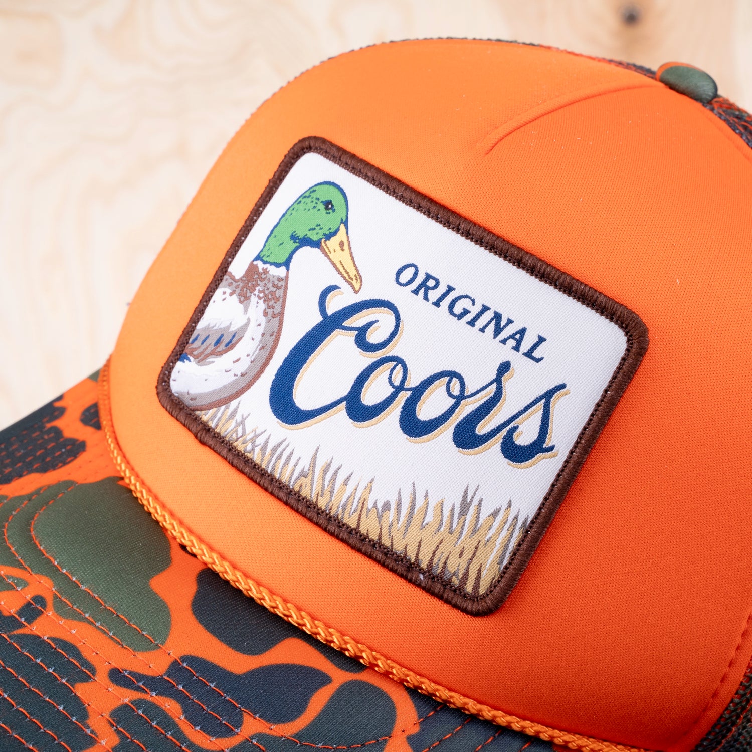 American Needle Coors Mallard Foam Trucker Orange