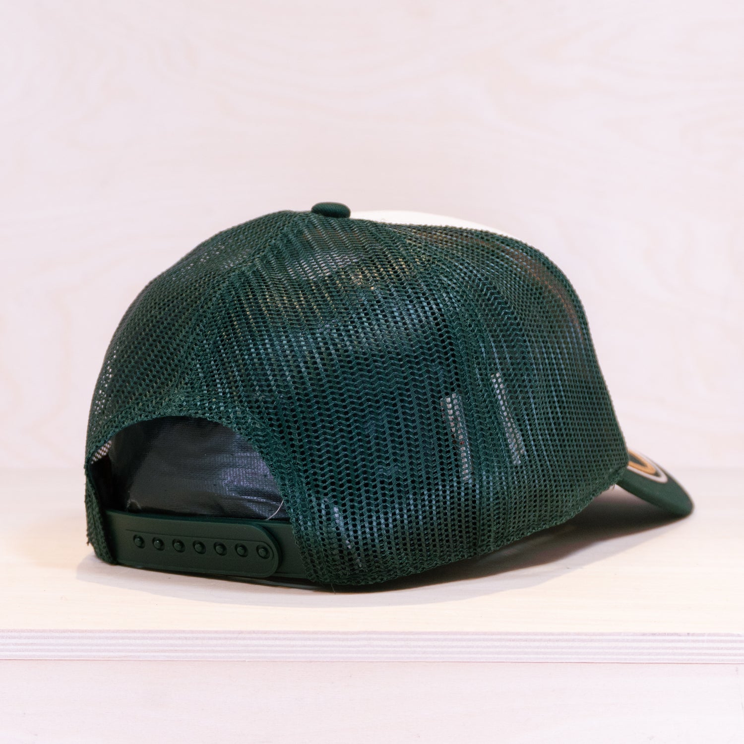 American Needle Miller High Life Radler Trucker Cap Dark Green/Ivory