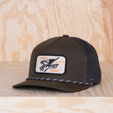 Appertiff Bold Eagle Trucker Cap Deep Olive