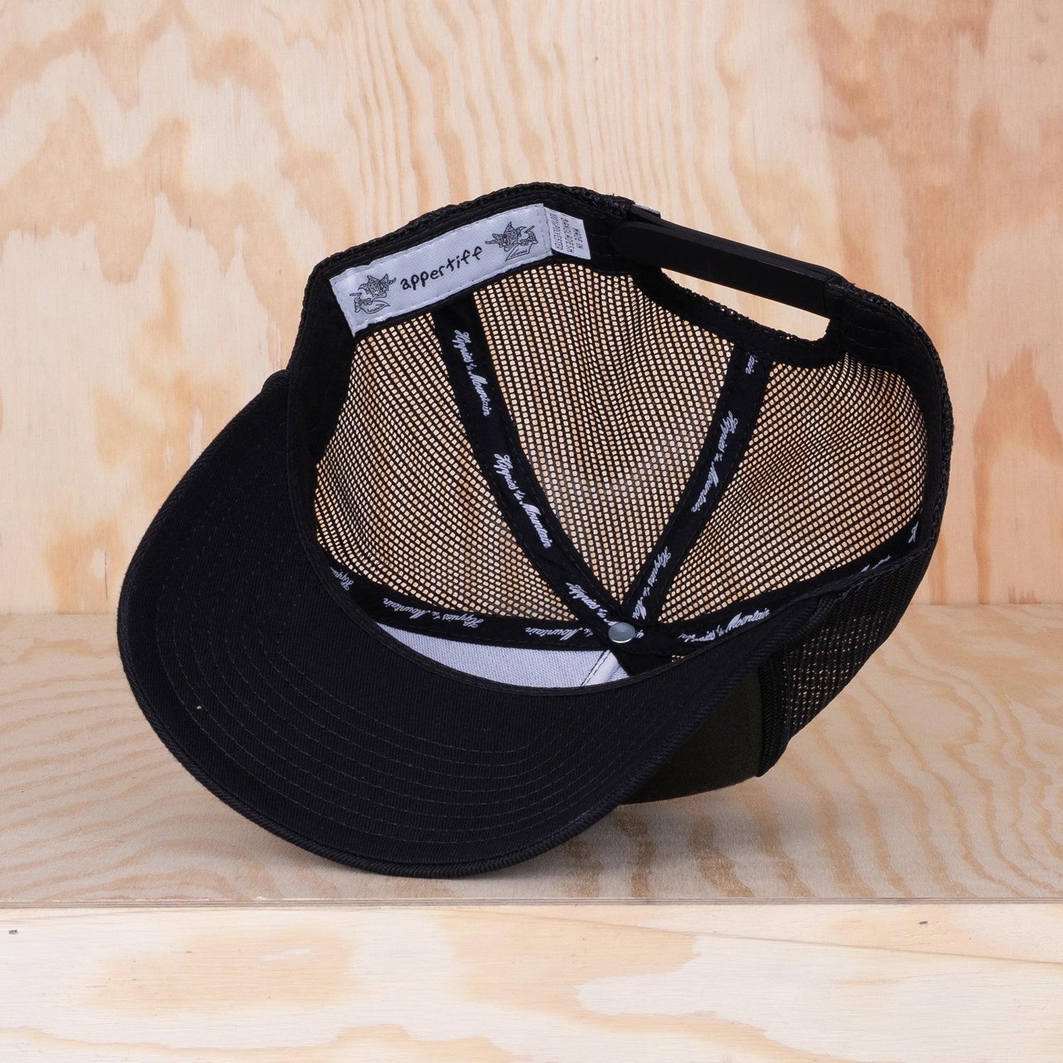Appertiff Horizon Trucker Cap Olive Green/Black