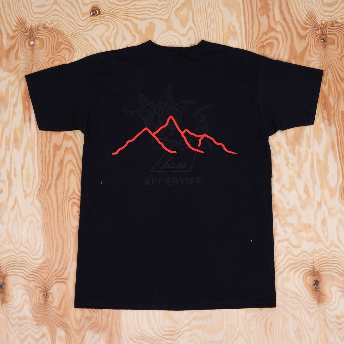 Appertiff Horizon Bakkå T-shirt Black