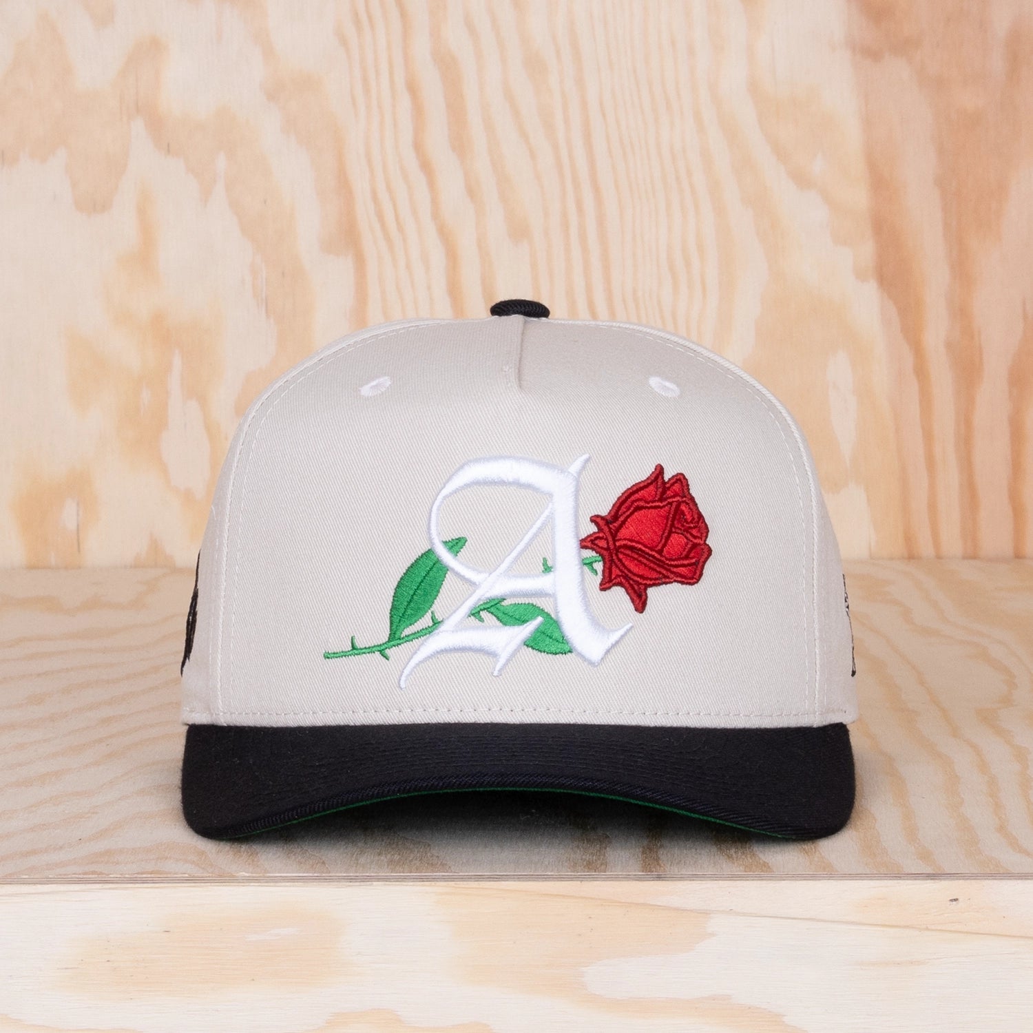 Appertiff Rose Two-Tone A-frame Cap Bone/Black