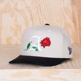 Appertiff Rose Two-Tone A-frame Cap Bone/Black