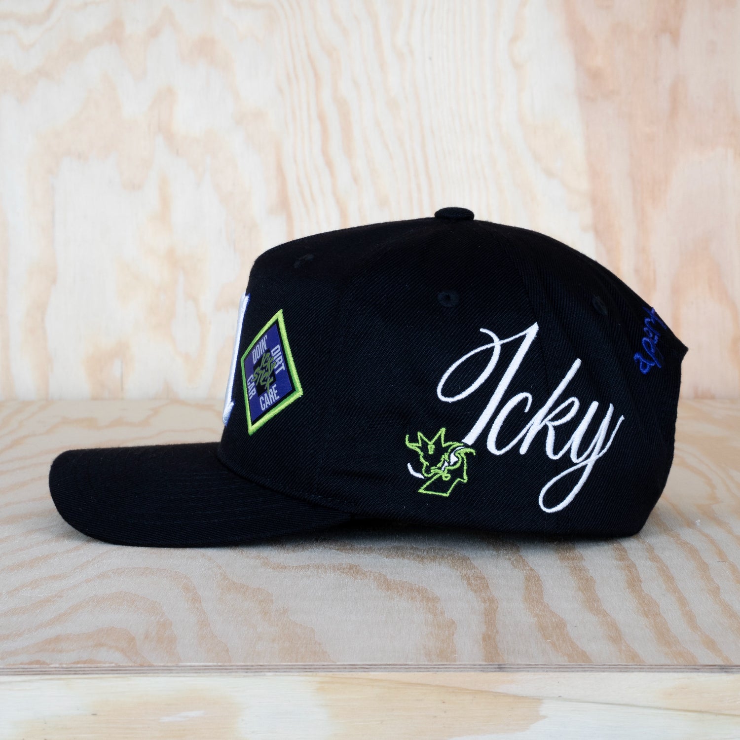 Appertiff A Icky A-frame Cap Black
