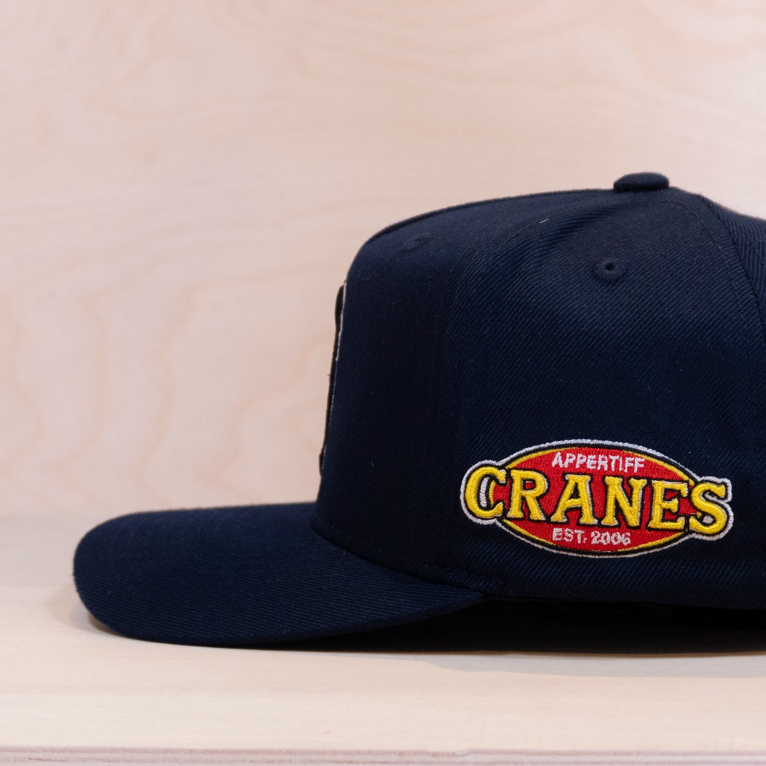 Appertiff Team Logo Cranes A-frame Cap Dark Navy