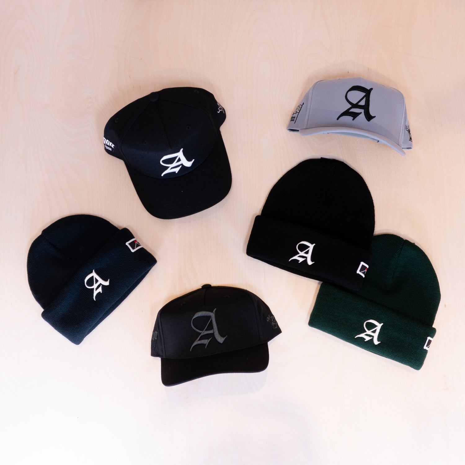 Appertiff Recycled A Beanie Black/White