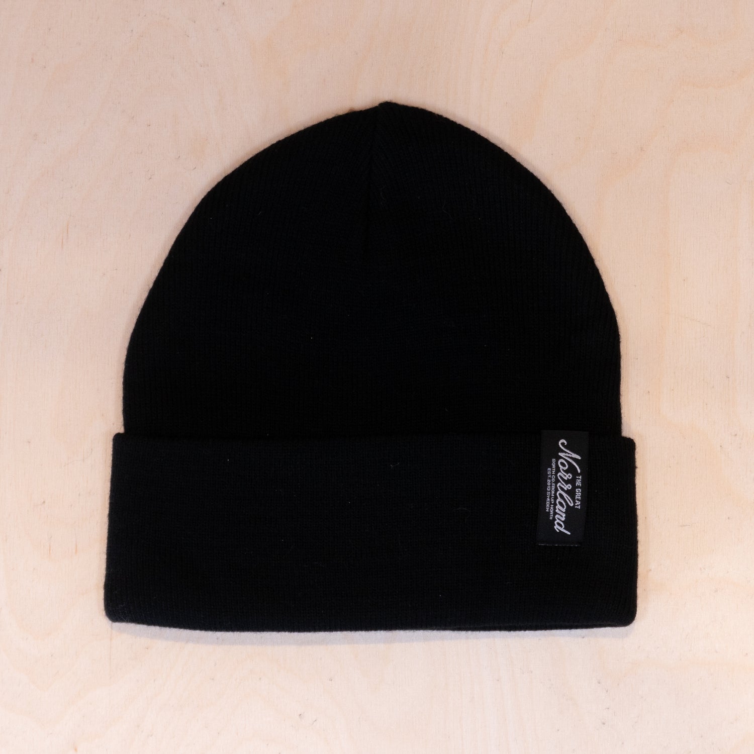 Sqrtn TGN Patch Beanie Black