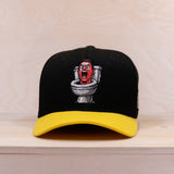 Brainrot Skibidi JR Cap Black Yellow