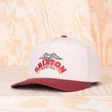 Brixton Banner A-Frame Cap Whitecap/Dark Brick