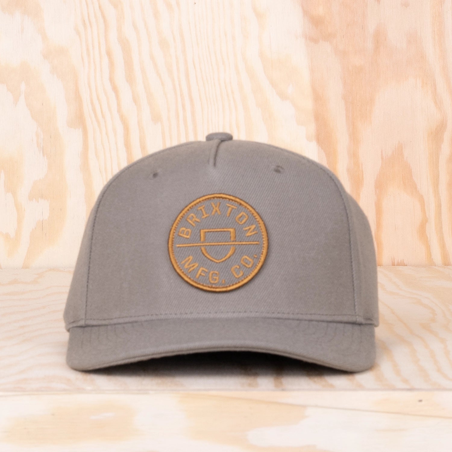 Brixton Crest C MP A-frame Cap Dark Olive/Caramel