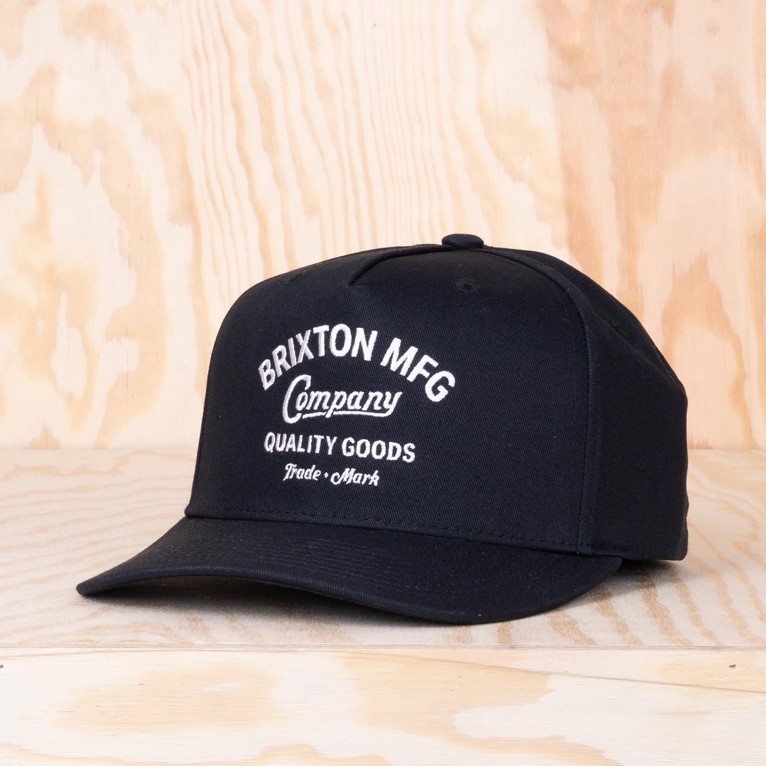 Brixton Stratton A-Frame Cap Black