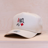Brixton Aces C NP HP Snapback Cap Whitecap