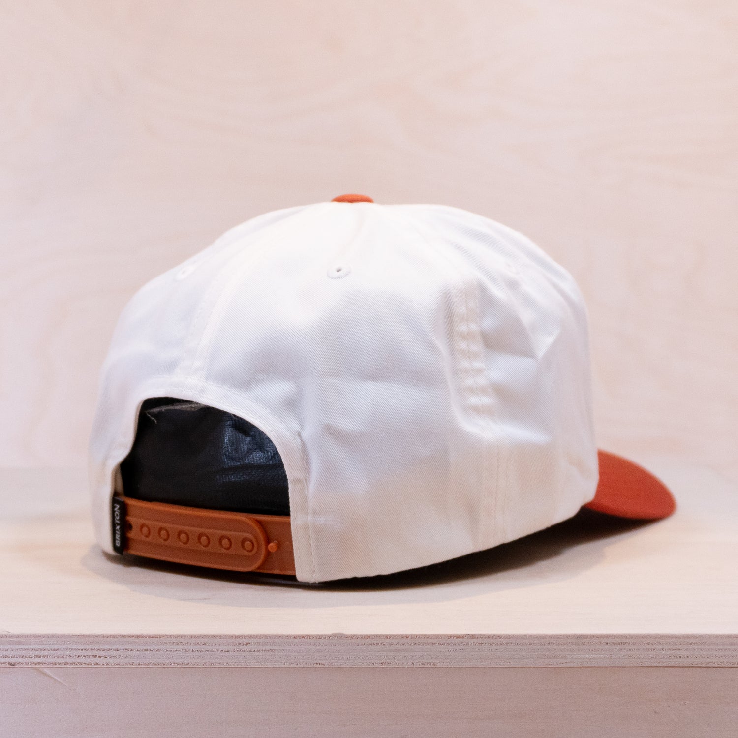 Brixton Beekman Gofler Cap Off White/Rust