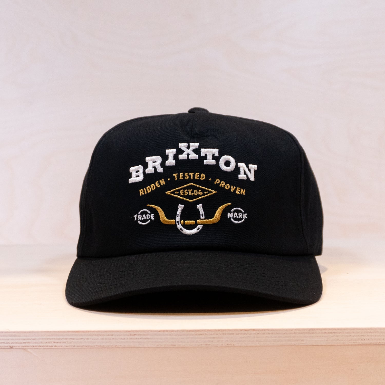 Brixton Beekman Golfer Cap Black