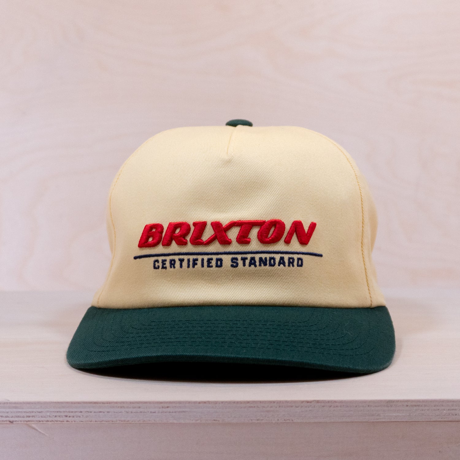Brixton Certified A-frame Cap Washed Celestial Yellow/Medite