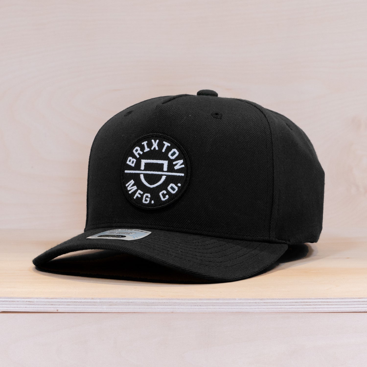 Brixton Crest C MP Snapback Black